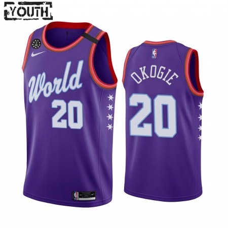 Maglia NBA Minnesota Timberwolves Josh Okogie 20 Nike 2020 Rising Star Swingman - Bambino